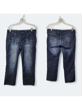 Lucky Brand Jeans Women's Size 6/28 Sweet Jean Crop Flap Mid Rise Denim